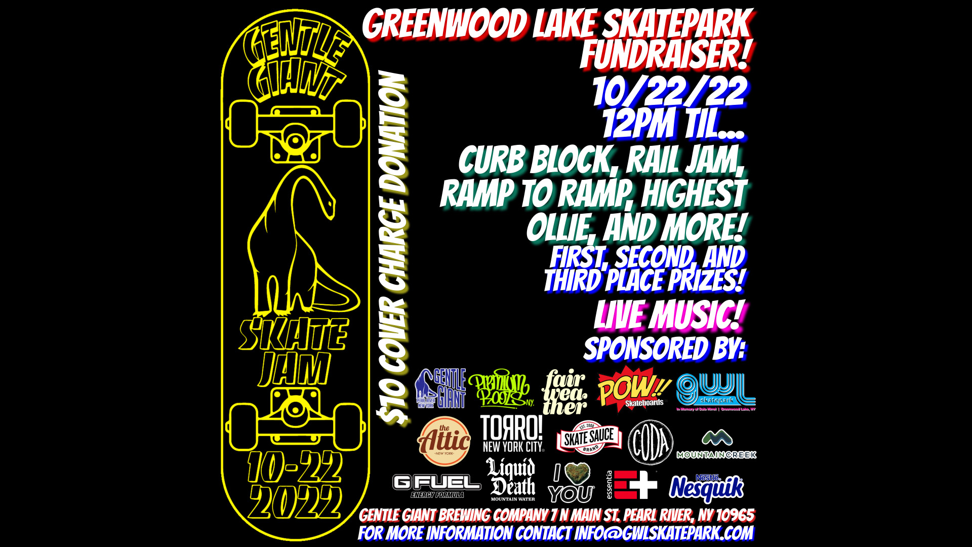 GWLSkatePark Skate Contest, Pearl River, NY